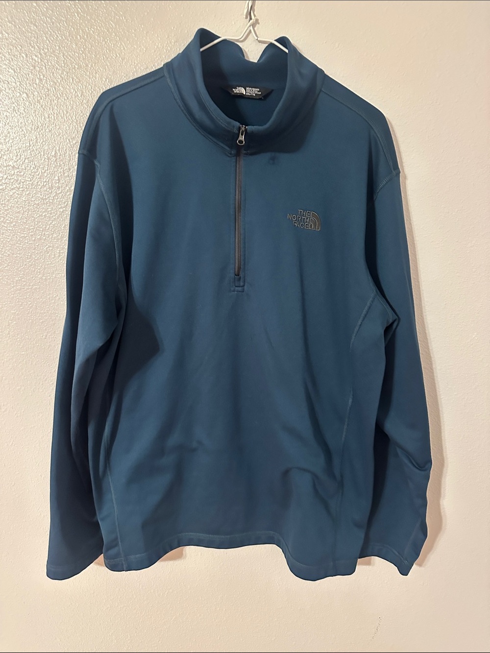 The North Face Teal Blue Quarter-Zip Pullover